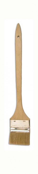 Кисть радиаторная 1,5" 38*9мм натур. свет. щетина, дерев. ручка/12-300