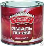 Эмаль ПФ-266 красно-коричневая 2,7кг/6шт Цар 