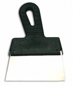 Шпатель фасад. 200мм сталь. пластик. ручка /10
