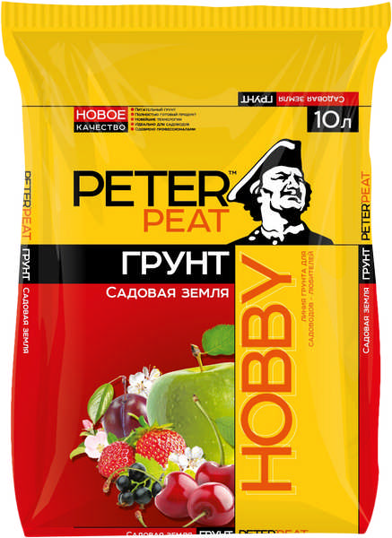 Почвогрунт Садовая земля 50л ХОББИ 
