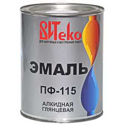 Эмаль ПФ-115 салатная 1,8кг/6шт ВИТЕКО