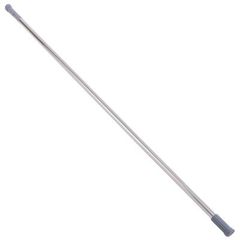 Карниз для ванной 2,0 м серебристый/4/60