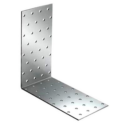 Крепежный уголок равносторонний 160х160х60x2,0 мм