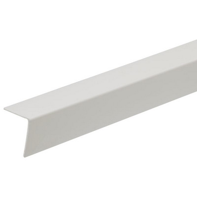 Угол ПВХ белый 25х25 мм, 3,0 м/25 