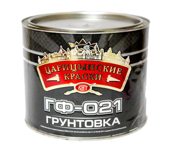 Грунтовка ГФ-021 серый 1,9кг/6 Цар 