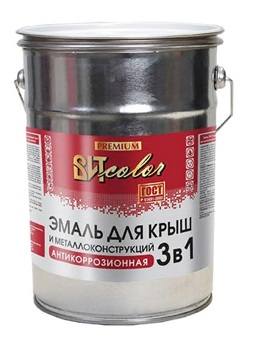 Эмаль ПФ-115 д/крыш кр-коричневая  5кг /3шт ВИТ колор