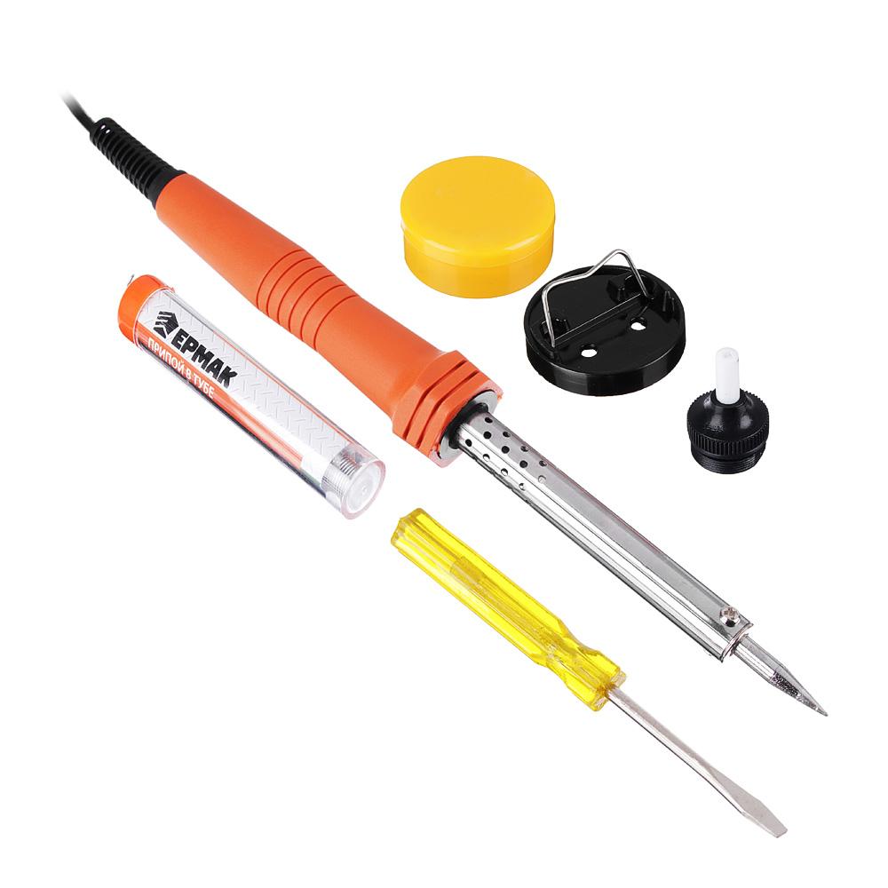 Набор для паяльных работ, 40W, 7 предметов ЕРМАК 