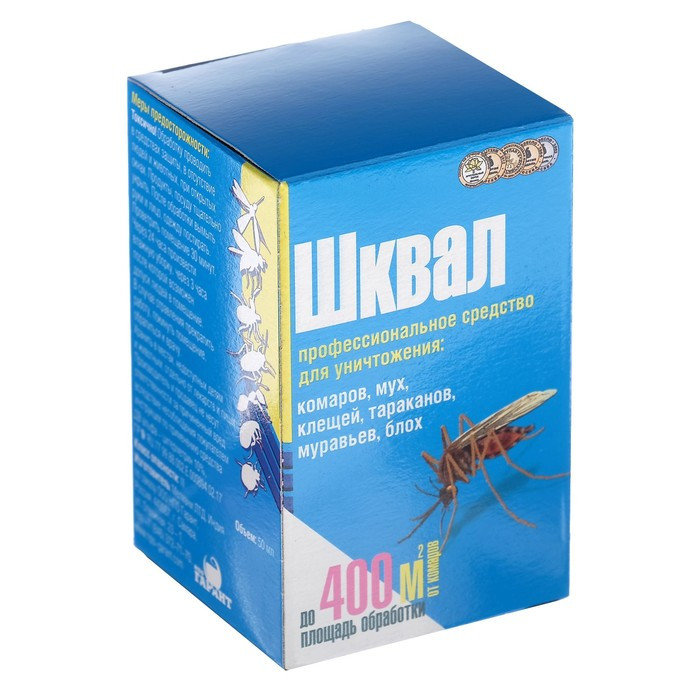 ср-во Шквал инсектицид без запаха 50 мл в кор., арт ШК50К/30