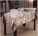 Клеенка ТАНГО стол. ш.-1.4м х 20 металлик на тканев. основе  арт.217-024