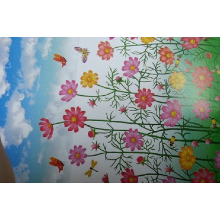 Клеенка стол. "ФЛЕР"ш.-1,4м *20 ПВХ-ткань арт. 8497