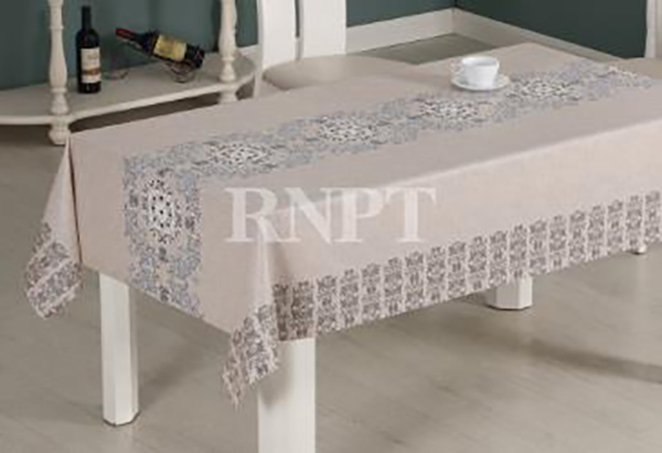 Клеенка стол. ОКСФОРД ш.-1,37м *20 ткань  на ПВХ арт.460/1