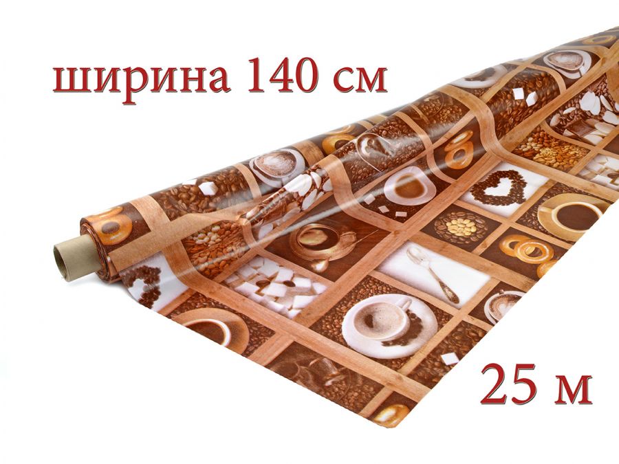 Клеенка Колорит стол. ш.-1.26-1.35м х 25м ПВХ-ткань  арт.304/10