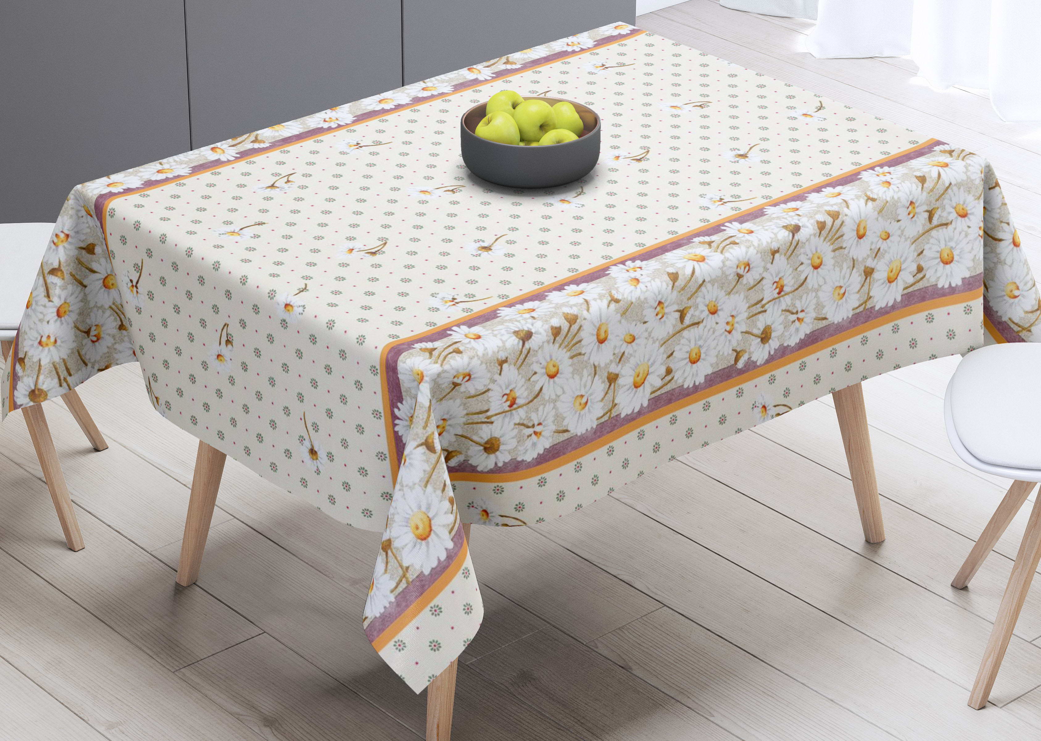 Клеенка стол. "ФЛЕР"ш.-1,4м *20 ПВХ-ткань арт. 8382/1