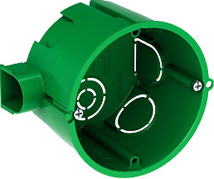 Коробка установочная Хегель 68х40 IP 20 для сплошных стен