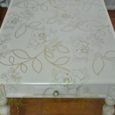 Клеенка стол.силикон. 80 см*0,8 см*20м с печатью арт.6603А метраж